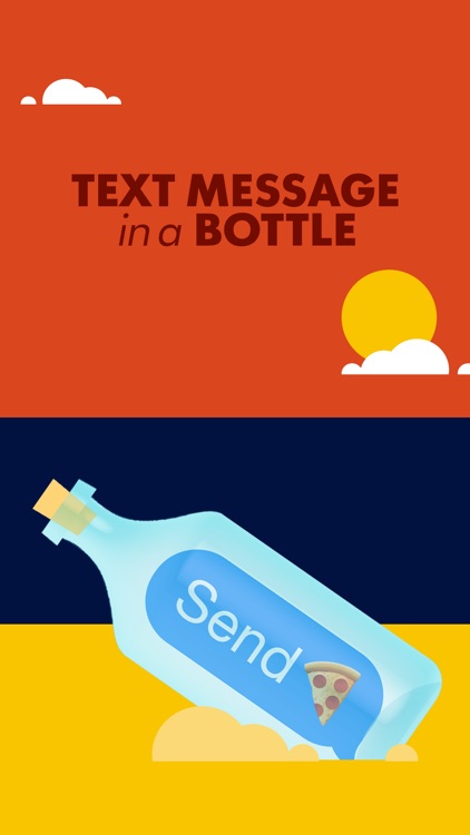 Text Message in a Bottle