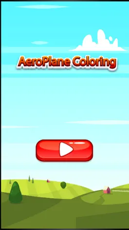 Game screenshot AeroPlane Coloring Book for Kids Preschool Learn apk
