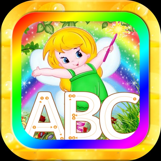 Fairy tale and ABC Alphabet tracing for kid Icon