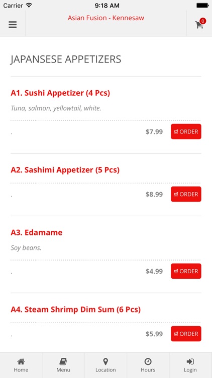 Asian Fusion - Kennesaw