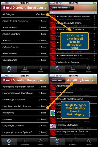 Blood Disorders Encyclopedia screenshot 2