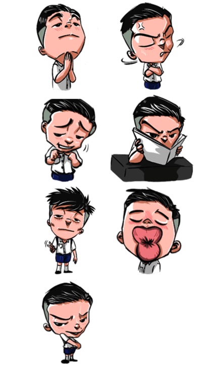 Funny Guy Emoji screenshot-4