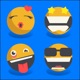 Emojiii - Animated Emoticons & Emoji & Art Fonts app icon - Entertainment app for iPhone