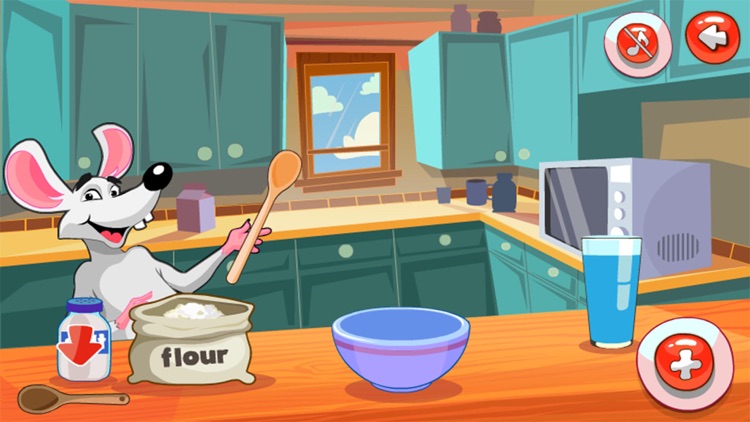 Mouse amazing - cooking and Dress up vs bad cat