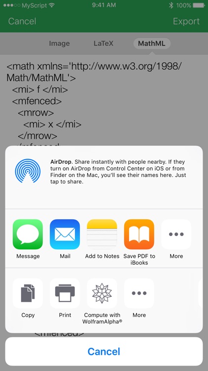 MyScript MathPad screenshot-4