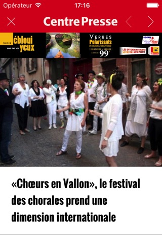 Centre Presse Aveyron - Actus screenshot 2