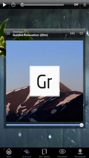 Captura de pantalla de SleepStream 2 en iPhone 2