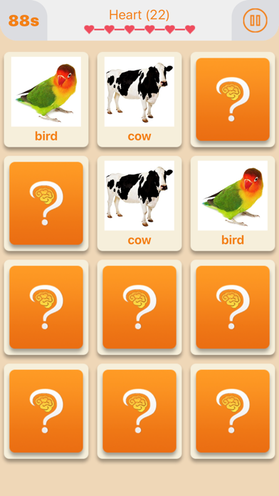 Screenshot #2 pour Matching Game: Learn English