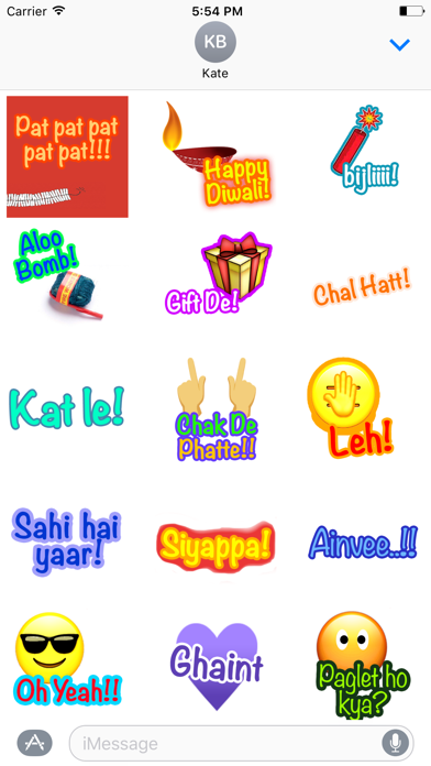 How to cancel & delete Oye Hoye: Funky Hinglish Stickers for iMessage from iphone & ipad 3