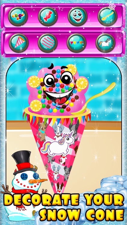 Snow Cone Maker – Frozen Dessert Cups Cooking screenshot-4
