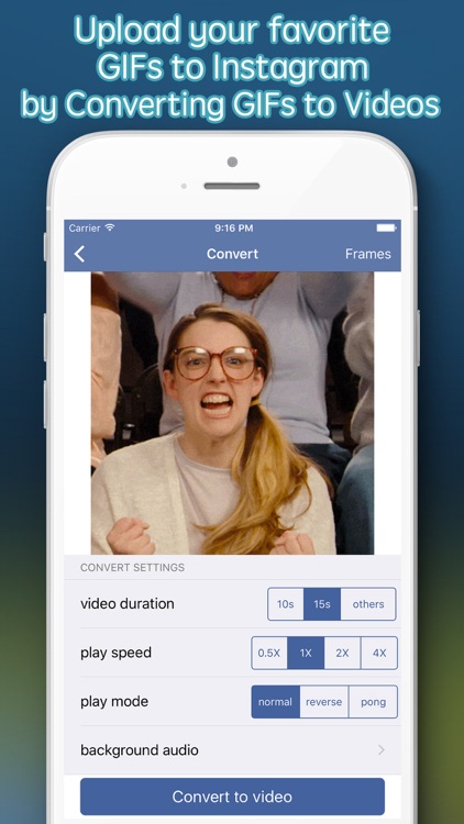 GIF Upload for Instagram - upload your gifs to Ins