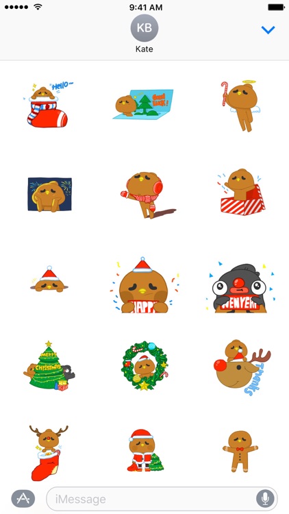 NICKI Christmas − NHH Stickers
