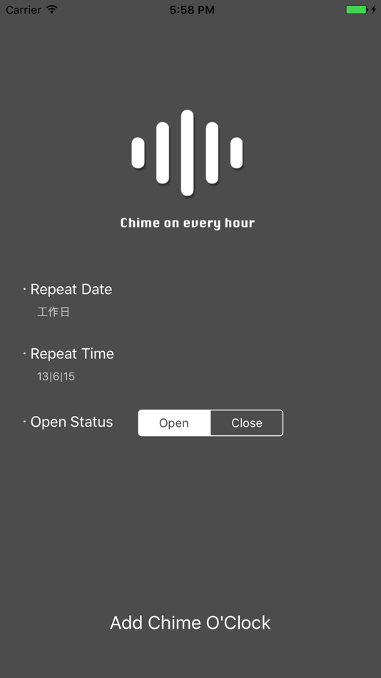 Chime o'clock-Sound Notification Every Hour App - 2.0.0 - (iOS)