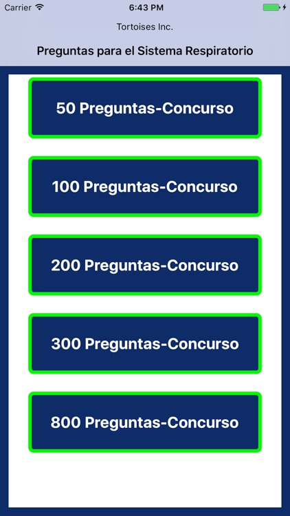 Preguntas para el Sistema Respiratorio