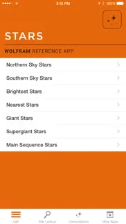 wolfram stars reference app iphone screenshot 1