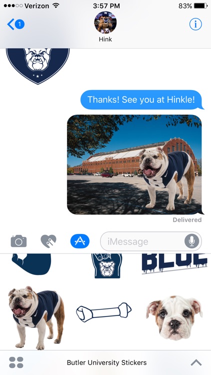 Butler University Stickers screenshot-3