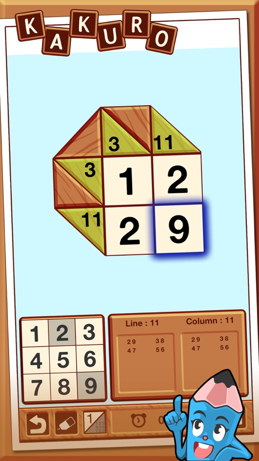 #1. Kakuro MM (iOS) di: Magma Mobile