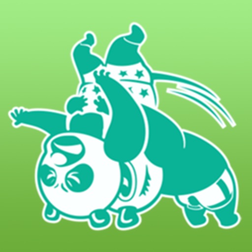 Wrestling Bear Sticker icon