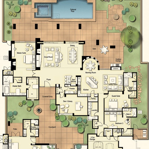 Santa Fe House Plans icon