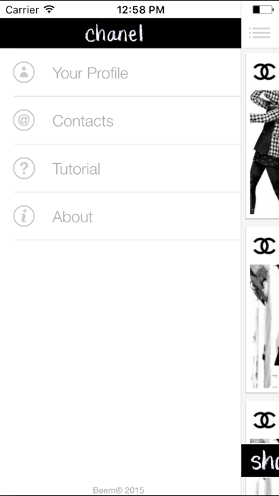 App screenshot