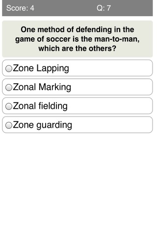 Football Soccer Trivia Quiz screenshot 2