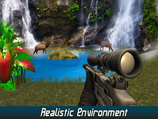 Safari Hunter 2017 Pro: Wild Deer hunting  3D iPad screenshot