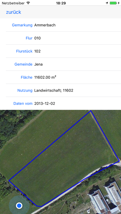 Geodaten Screenshot