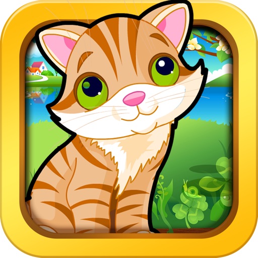 Cats games & jigasw puzzles for babies & toddlers icon