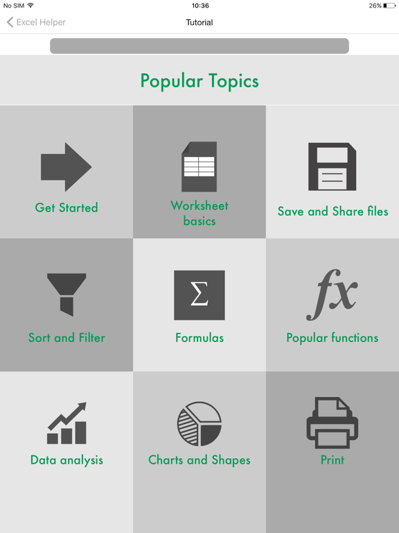 Screenshot #4 pour Tips,Tricks,Guide for excel