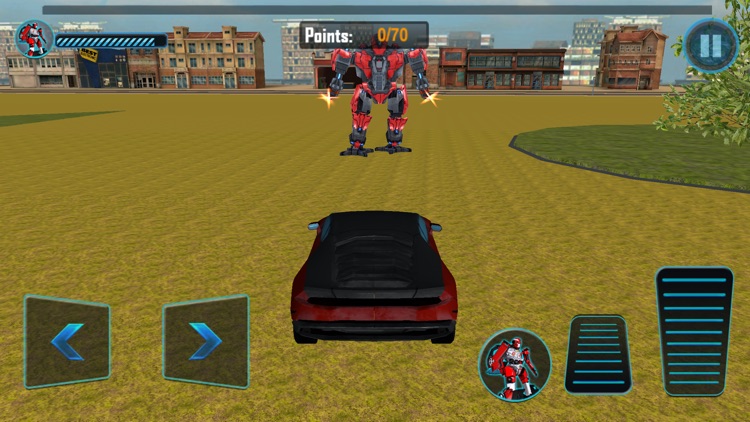 Futuristic Car Robot Rampage screenshot-4