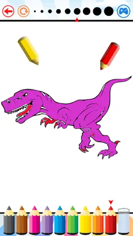 Game screenshot Dino Coloring Book - Dinosaur Drawing and Painting mod apk