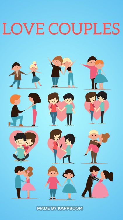 Couple Stickers by Kappboom