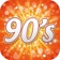 90s Music: The Best Online Radio With 90s Songs app icon - Music app for iPhone