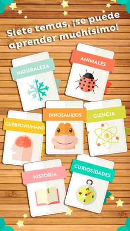 Game screenshot ¿Sabias Que? - Curiosidades para Niños apk