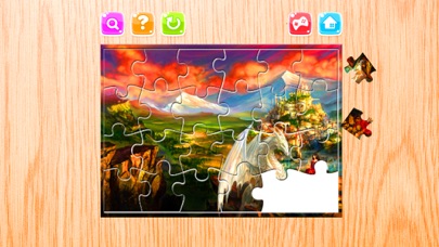 How to cancel & delete Cartoon Jigsaw Puzzles Collection for Fantasy from iphone & ipad 1