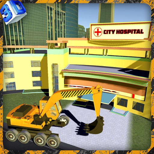 City Construction Hospital & Building Simulator 3D