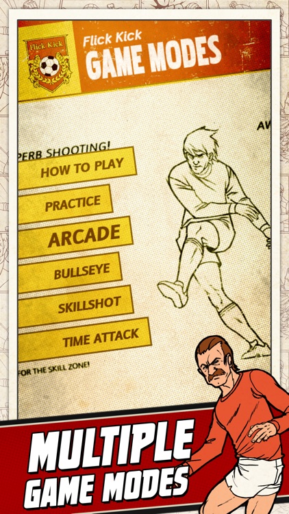 Flick Kick Football Kickoff screenshot-3