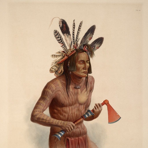 Karl Bodmer Artworks Stickers