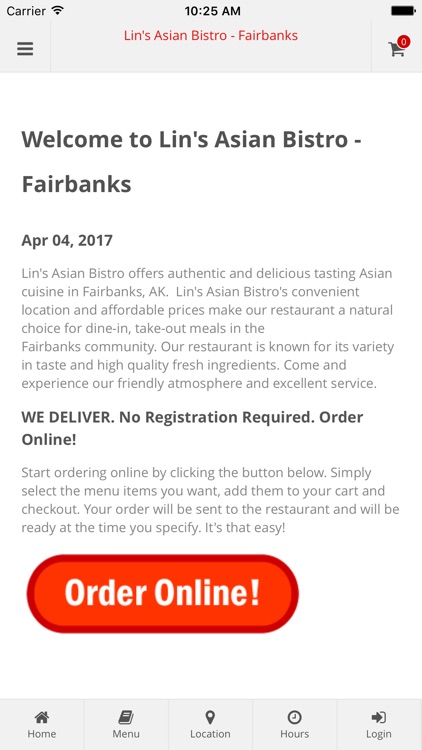 Lin's Asian Bistro Fairbanks