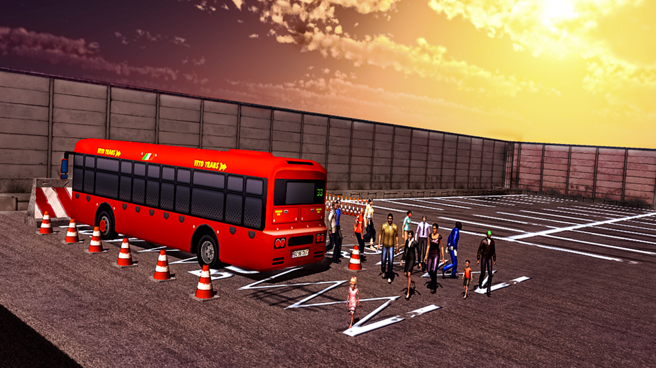 #5. Coach Bus Simulator : Bus Driver 3D Driving Game (iOS) Podle: Muhammad Arsalan
