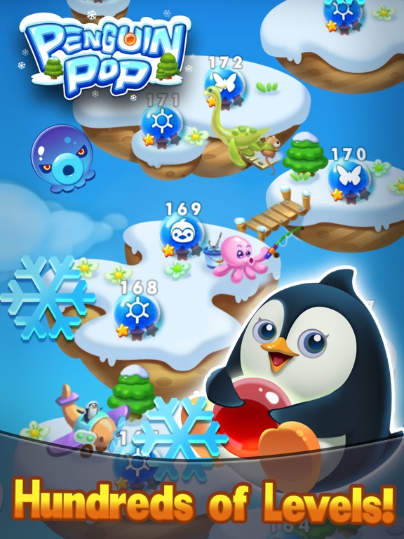 Screenshot #1 for Penguin Pop - Bubble Shooter
