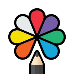 Adult Coloring Book Pages for Adults and Kids app icon