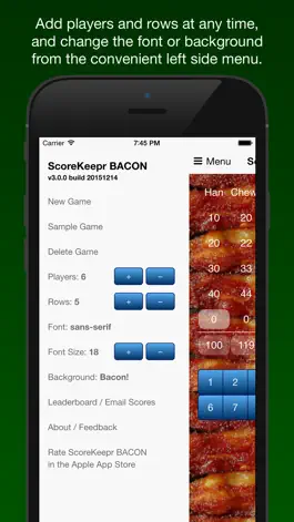 Game screenshot Score Keeper BACON apk