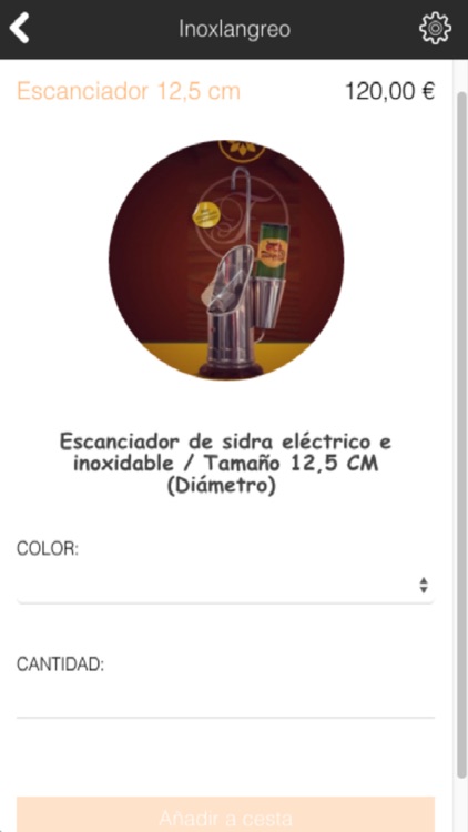 Escanciadores Inoxlangreo