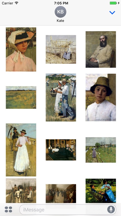 Henry Herbert La Thangue Artworks Stickers