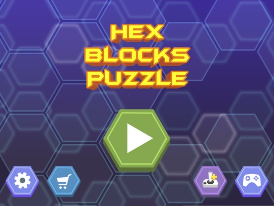 Пазл с гексами (Hex Blocks Puzzle) на iPad