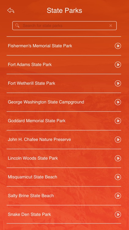 Rhode Island State Parks & Trails
