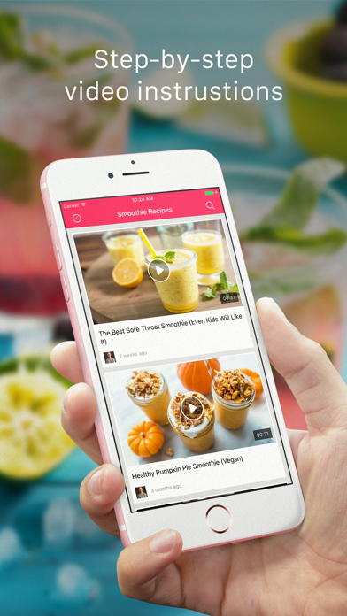 Screenshot #3 pour Healthy Smoothie Recipes & Fresh Juice Recipes