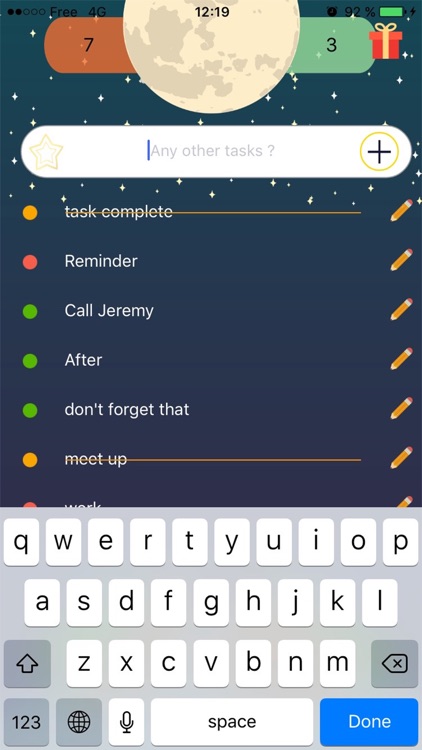 Memo notes & Task Lists