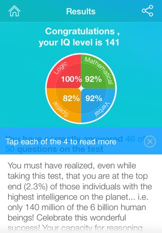 Quel est votre QI ? Test avec rapport personnalisé screenshot 3